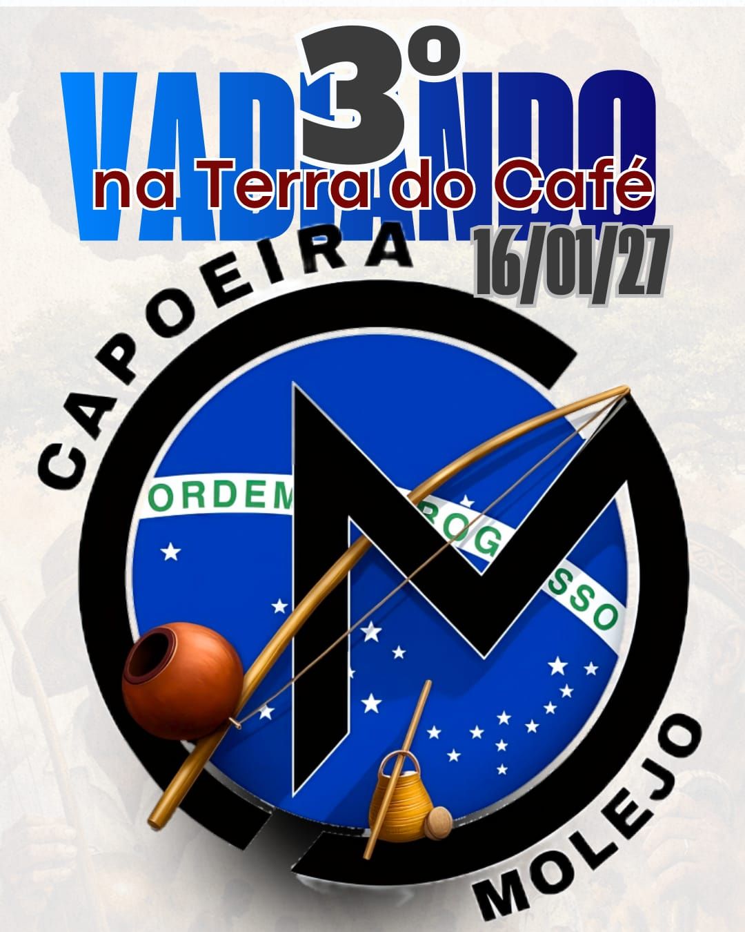 Cartaz do 3º Vadiando na Terra do Café